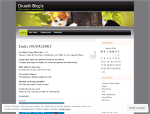 Tablet Screenshot of druisth.wordpress.com