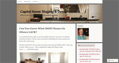 Desktop Screenshot of capitalhome.wordpress.com