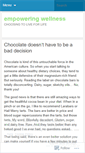 Mobile Screenshot of mywellnesschoice.wordpress.com