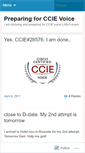 Mobile Screenshot of ccie4voice.wordpress.com