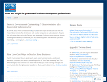 Tablet Screenshot of govbd.wordpress.com