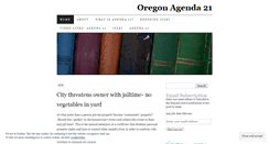 Desktop Screenshot of oragenda21.wordpress.com
