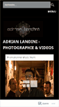 Mobile Screenshot of adrianlandinipictures.wordpress.com