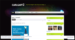 Desktop Screenshot of carlgaff2.wordpress.com