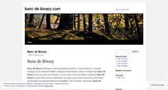 Desktop Screenshot of dol.bancdebinarycom.wordpress.com