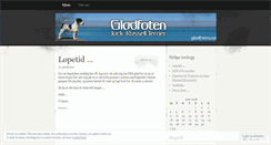Desktop Screenshot of gladfoten.wordpress.com
