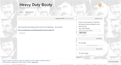 Desktop Screenshot of heavydutybooty.wordpress.com