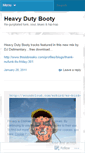 Mobile Screenshot of heavydutybooty.wordpress.com
