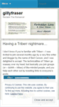 Mobile Screenshot of gillyfraser.wordpress.com
