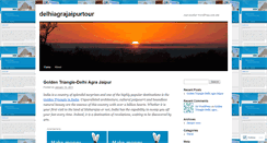 Desktop Screenshot of delhiagrajaipurtour.wordpress.com