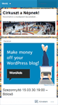 Mobile Screenshot of cirkusztanepnek.wordpress.com