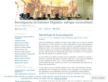 Tablet Screenshot of mherrena.wordpress.com