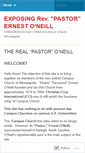 Mobile Screenshot of oneillexposed.wordpress.com
