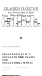Mobile Screenshot of glasgefluester.wordpress.com