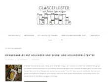 Tablet Screenshot of glasgefluester.wordpress.com