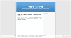 Desktop Screenshot of preetaraopics.wordpress.com