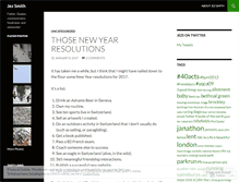 Tablet Screenshot of jezsmith.wordpress.com