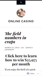 Mobile Screenshot of biggercasino.wordpress.com