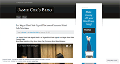 Desktop Screenshot of jamiecox.wordpress.com