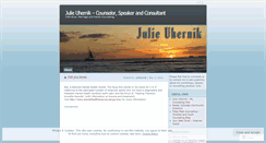 Desktop Screenshot of julieuhernik.wordpress.com