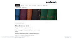 Desktop Screenshot of noelwade.wordpress.com