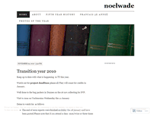 Tablet Screenshot of noelwade.wordpress.com