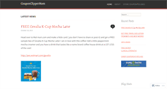 Desktop Screenshot of couponclippermom.wordpress.com
