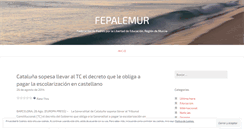 Desktop Screenshot of fepalemur.wordpress.com