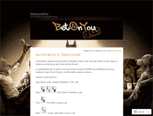 Tablet Screenshot of betonyoulive.wordpress.com