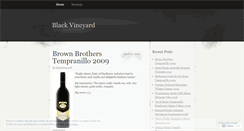 Desktop Screenshot of blackvineyard.wordpress.com