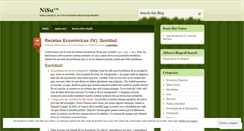 Desktop Screenshot of nisu.wordpress.com