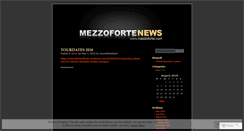Desktop Screenshot of mezzoforteband.wordpress.com