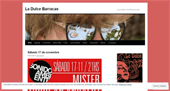 Desktop Screenshot of ladulcebarracas.wordpress.com