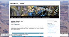 Desktop Screenshot of laurieanncopple.wordpress.com