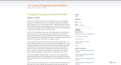 Desktop Screenshot of adangerousconversation.wordpress.com