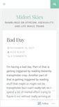 Mobile Screenshot of midoriskies.wordpress.com