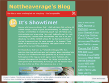 Tablet Screenshot of nottheaverage.wordpress.com