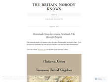 Tablet Screenshot of londonnobodyknows.wordpress.com