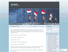 Tablet Screenshot of bumiridho.wordpress.com