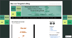 Desktop Screenshot of basvontongelen.wordpress.com