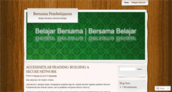 Desktop Screenshot of bersamapembelajaran.wordpress.com