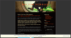 Desktop Screenshot of noob4life.wordpress.com