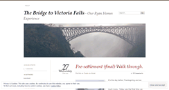 Desktop Screenshot of bridgetovictoriafalls.wordpress.com