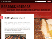 Tablet Screenshot of bobdogs.wordpress.com