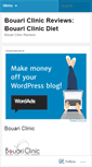 Mobile Screenshot of bouariclinicdiet.wordpress.com