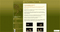 Desktop Screenshot of candelaverde.wordpress.com