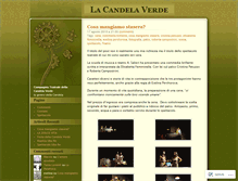 Tablet Screenshot of candelaverde.wordpress.com