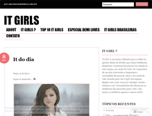 Tablet Screenshot of itgirlsplanet.wordpress.com