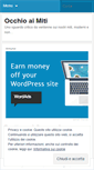 Mobile Screenshot of occhioaimiti.wordpress.com