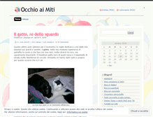 Tablet Screenshot of occhioaimiti.wordpress.com